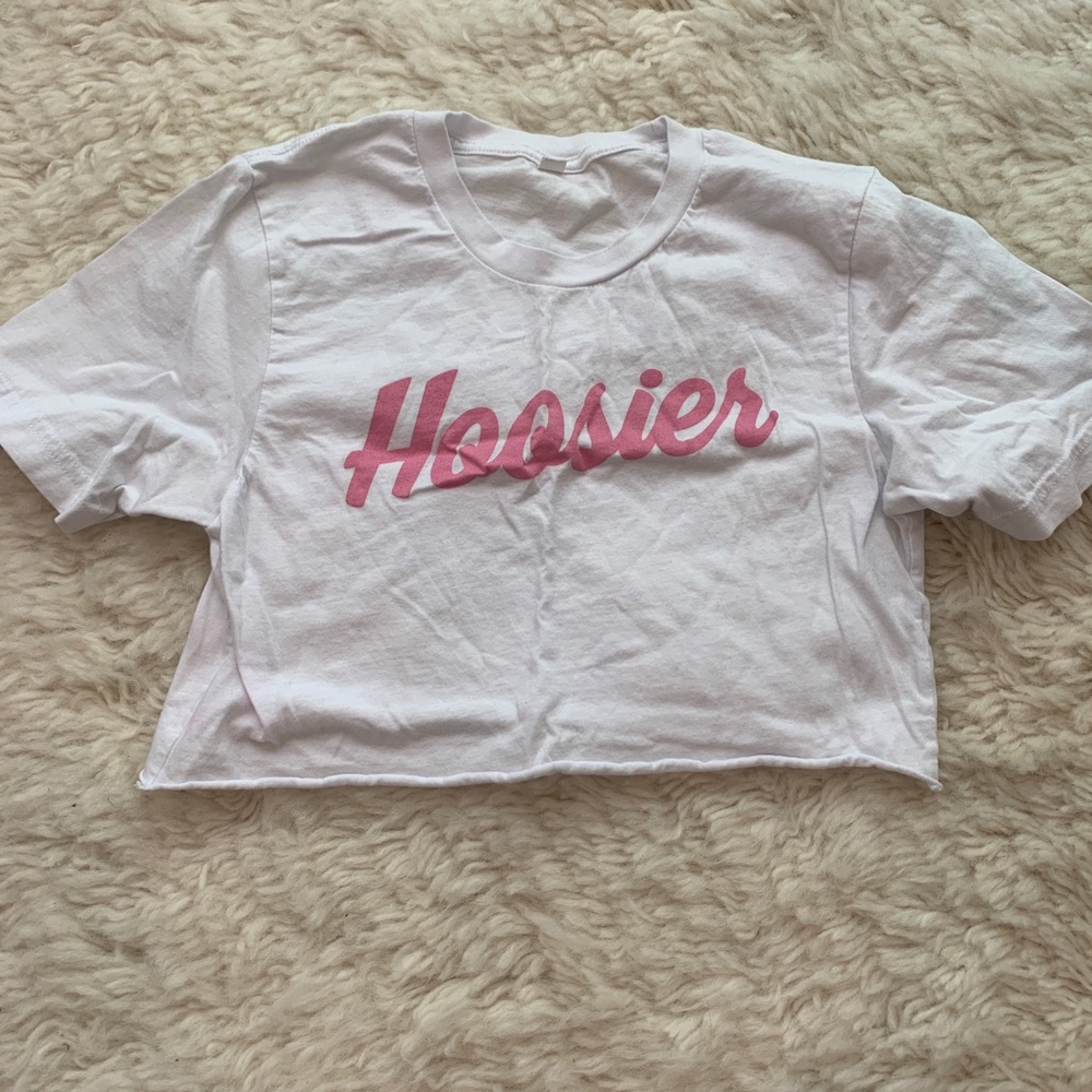 Indiana University Hoosier crop top